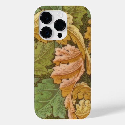 William Morris Acanthus  Floral Case-Mate iPhone Case (Achterkant)