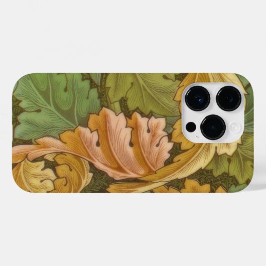 William Morris Acanthus Floral Case-Mate iPhone Case (Achterkant (horizontaal))