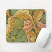 William Morris Acanthus  Floral Muismat (Met muis)