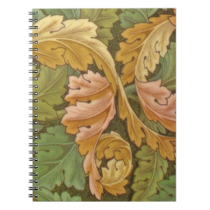 William Morris Acanthus  Floral Notitieboek