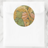William Morris Acanthus  Floral Ronde Sticker (Tas)