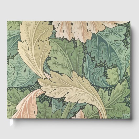 William Morris Acanthus Gastenboek (Voorkant)