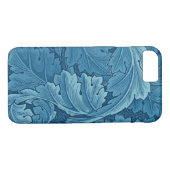 William Morris Acanthus in Blue Case-Mate iPhone Case (Achterkant (Horizontaal))