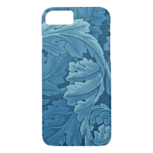 William Morris Acanthus in Blue Case-Mate iPhone Case (Achterkant)