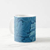 William Morris Acanthus in Blue Koffiemok (Voorkant links)