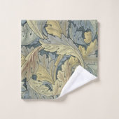 William Morris Acanthus laat Floral Art Nouveau Bad Handdoek (Wasdoekje)