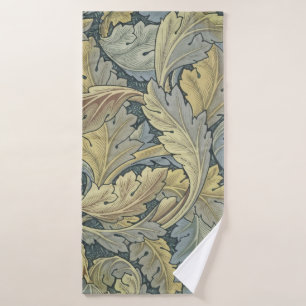 William Morris Acanthus laat Floral Art Nouveau Badhanddoek