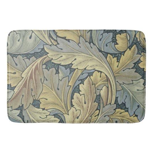 William Morris Acanthus laat Floral Art Nouveau Badmat (Voorkant)