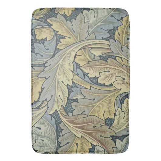 William Morris Acanthus laat Floral Art Nouveau Badmat (Voorkant Verticaal)