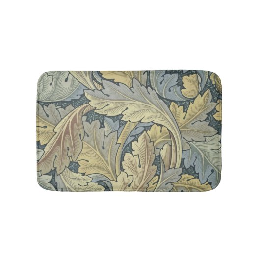 William Morris Acanthus laat Floral Art Nouveau Badmat (Voorkant)