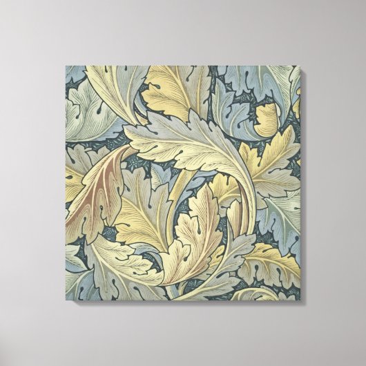 William Morris Acanthus laat Floral Art Nouveau Canvas Afdruk (Voorkant)