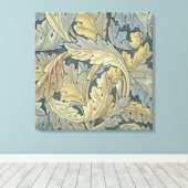 William Morris Acanthus laat Floral Art Nouveau Canvas Afdruk (Insitu (Houten vloer))