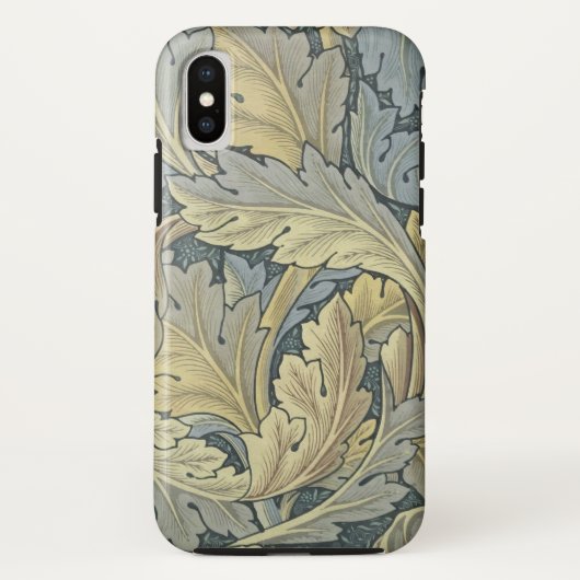William Morris Acanthus laat Floral Art Nouveau Case-Mate iPhone Case (Achterkant)