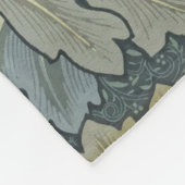 William Morris Acanthus laat Floral Art Nouveau Fleece Deken (Hoek)