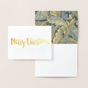 William Morris Acanthus laat Floral Art Nouveau Folie Kaarten