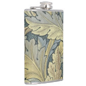 William Morris Acanthus laat Floral Art Nouveau Heupfles (Rechts)