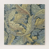 William Morris Acanthus laat Floral Art Nouveau Legpuzzel (Horizontaal)