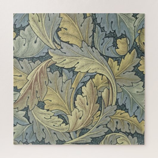 William Morris Acanthus laat Floral Art Nouveau Legpuzzel (Verticaal)