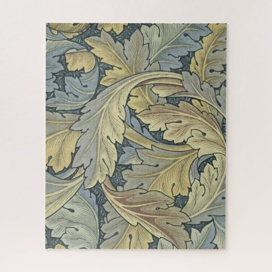 William Morris Acanthus laat Floral Art Nouveau Legpuzzel (Verticaal)