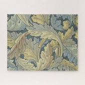 William Morris Acanthus laat Floral Art Nouveau Legpuzzel (Horizontaal)