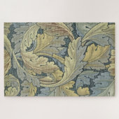 William Morris Acanthus laat Floral Art Nouveau Legpuzzel (Horizontaal)