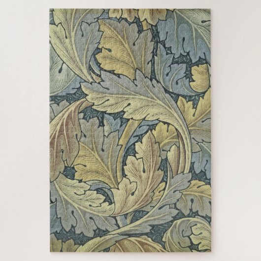 William Morris Acanthus laat Floral Art Nouveau Legpuzzel (Verticaal)