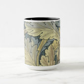 William Morris Acanthus laat Floral Art Nouveau Mok (Midden)
