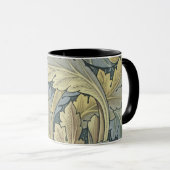 William Morris Acanthus laat Floral Art Nouveau Mok (Voorkant rechts)
