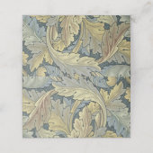 William Morris Acanthus laat Floral Art Nouveau Plaatskaartje (Buitenkant ongevouwen)