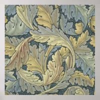 William Morris Acanthus laat Floral Art Nouveau