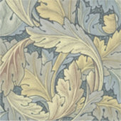 William Morris Acanthus laat Floral Art Nouveau Sticker (Voorkant)