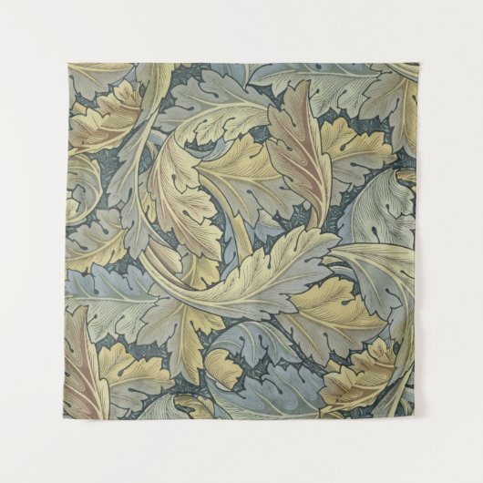 William Morris Acanthus laat Floral Art Nouveau Wandkleed (Voorkant)