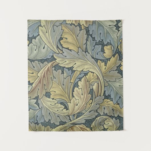 William Morris Acanthus laat Floral Art Nouveau Wandkleed (Voorkant)