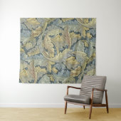 William Morris Acanthus laat Floral Art Nouveau Wandkleed (In Situ (horizontaal))