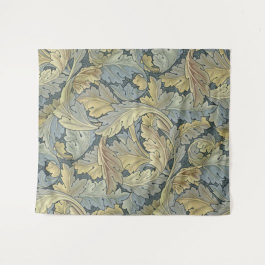 William Morris Acanthus laat Floral Art Nouveau Wandkleed (Voorkant (horizontaal))