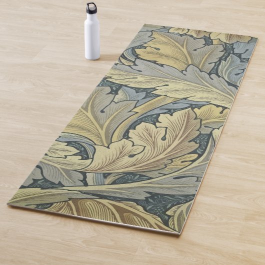 William Morris Acanthus laat Floral Art Nouveau Yogamat (In situ)