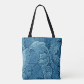 William Morris Acanthus met Monogram Tote Bag (Achterkant)