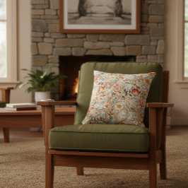 William Morris Acanthus Mission Style Accent  Kussen