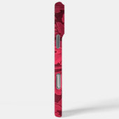 William Morris Acanthus Patroon Rood Case-Mate iPhone Case (Achterkant / Rechts)