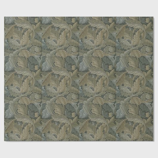 William Morris  Acanthus Pattern GalleryHD Cadeaupapier (Vlak)