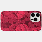 William Morris Acanthus Pattern Red Case-Mate iPhone Case (Achterkant (horizontaal))