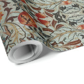  William Morris Acanthus Portière Floral Cadeaupapier (Rol Hoek)