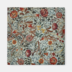 William Morris Acanthus Portière Floral Magneet