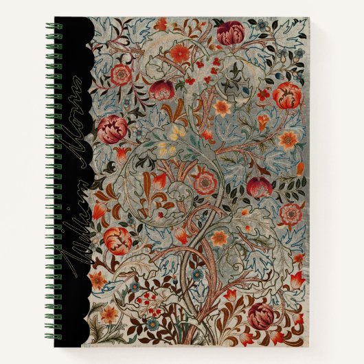 WILLIAM *MORRIS ACANTHUS PORTIERE SIGNATURE NOTITIEBOEK (Voorkant)