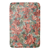 William Morris Acanthus Roest Rood Salie Groen Badmat (Voorkant Verticaal)