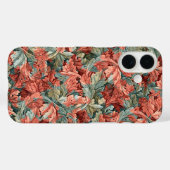 William Morris Acanthus Roest Rood Salie Groen Case-Mate iPhone Case (Achterkant (horizontaal))