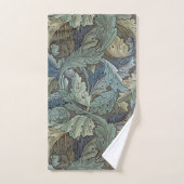 William Morris Acanthus Sage Bloemen Plantaardige Bad Handdoek (Handdoek)