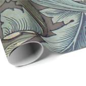 William Morris Acanthus Sage Bloemen Plantaardige Cadeaupapier (Rol Hoek)