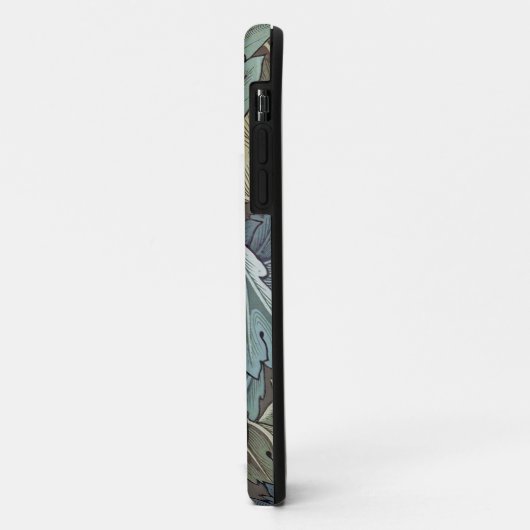 William Morris Acanthus Sage Bloemen Plantaardige Case-Mate iPhone Case (Achterkant/links)