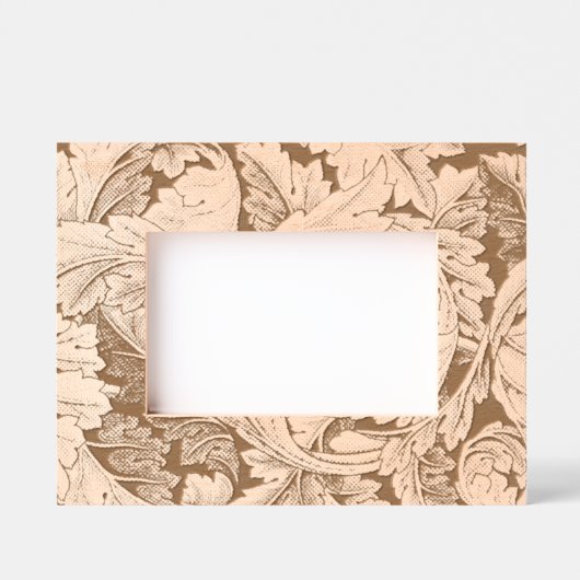 William Morris Acanthus Sage Bloemen Plantaardige Gegraveerde Lijstjes (Voorkant)